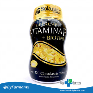 Belacaps Vitamina E Con Biotina