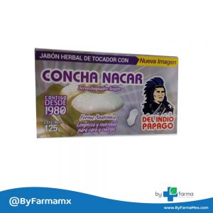 Jabon Concha Nacar Indio Papago