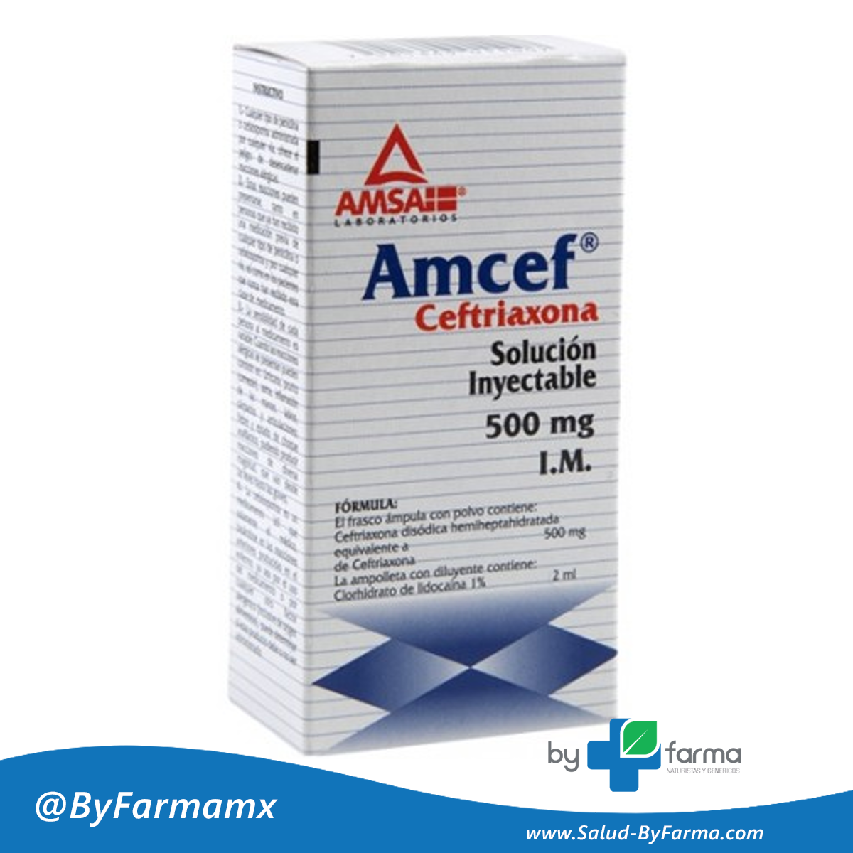 Ceftriaxona 500 mg