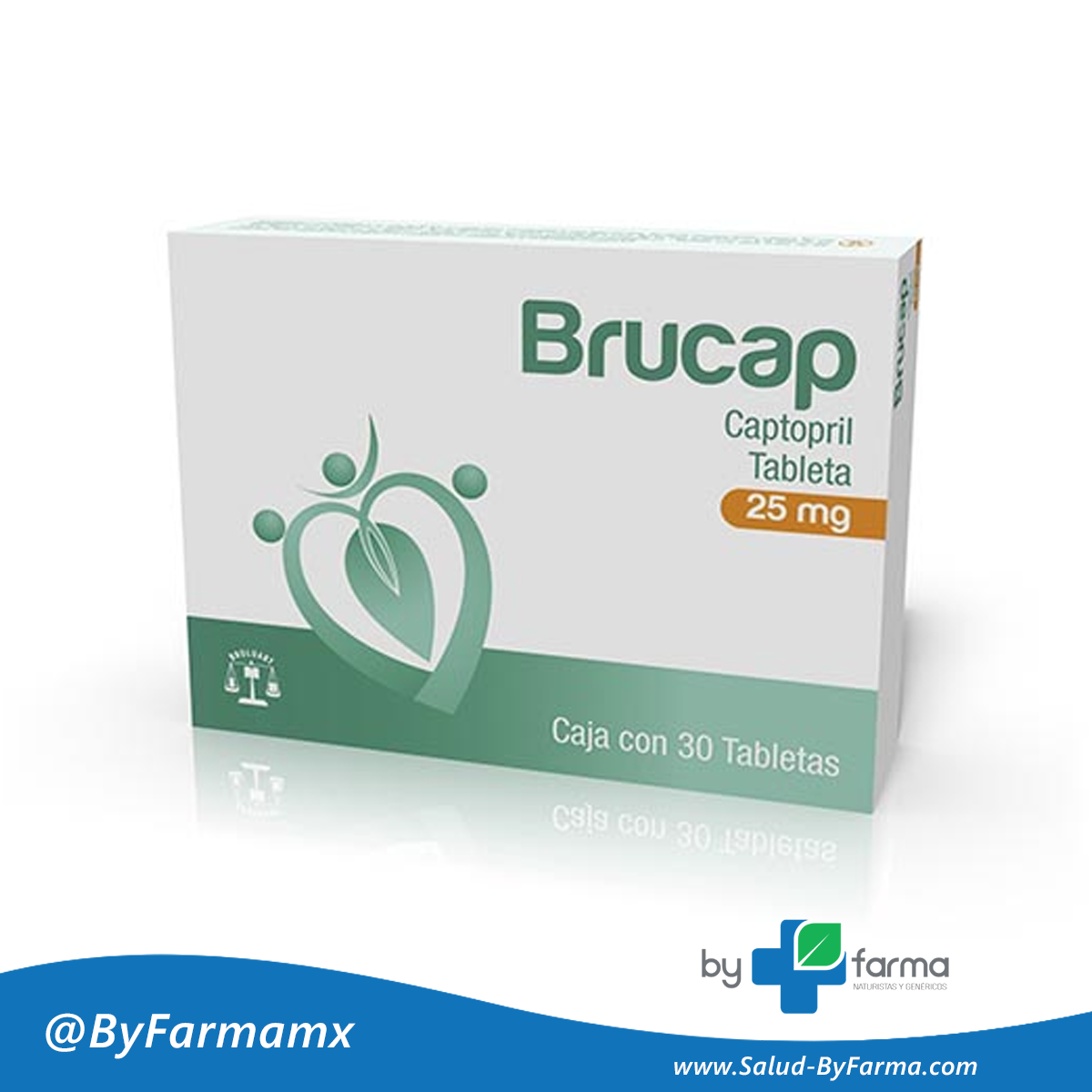 Brucap Captopril 25 mg.