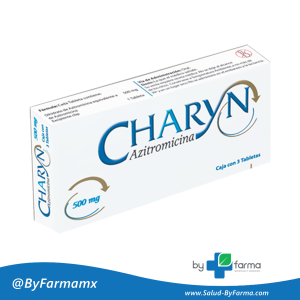 Charyn Azitromicina 300mg tabletas