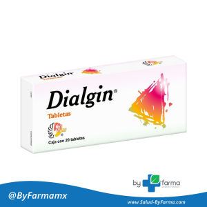 Dialgin 20 tabletas.