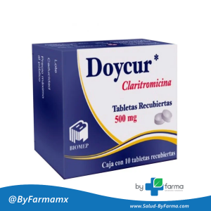 Doycur claritromicina 500mg      10 tab