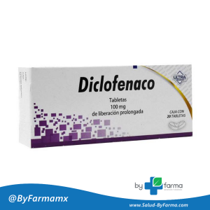 Ultra diclofenaco 100 mg. 20 tabs.