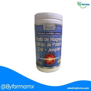 Citrato de Magnesio, Potasio, Zinc y jengibre