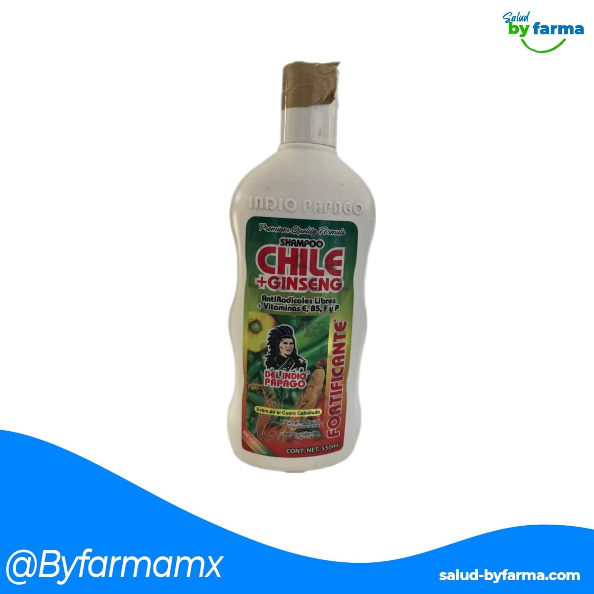 Shampo chile y ginseng 1.1L