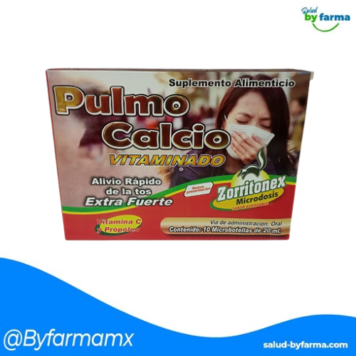 Amp Pulmo Calcio Vitaminado C/10