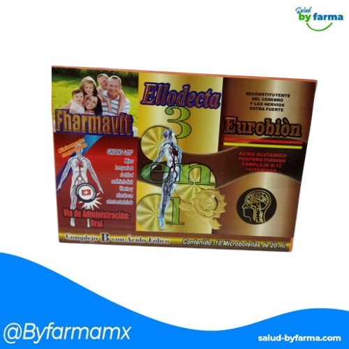 Amp Ellodecta en 3 en 1 C/10