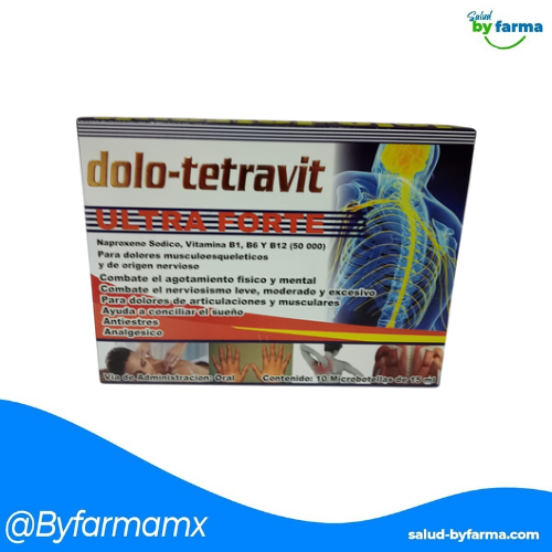 Amp Dolo-Tetravit Ultra Forte C/10
