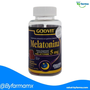 GOMITAS MELATONINA 5MG C/30 C/3GR SABOR FRUTOS ROJOS