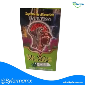 TABLETAS DE ME VALE MADRE CON CBD C/100