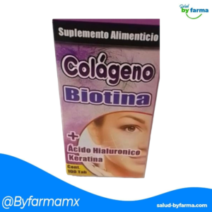 TABLETAS DE COLAGENO Y BIOTINA CON KERATINA C/100
