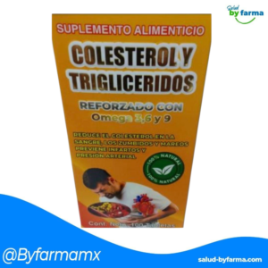 TABLETAS DE COLESTEROL Y TRIGLICERIDOS REFORZADO OMG C/100