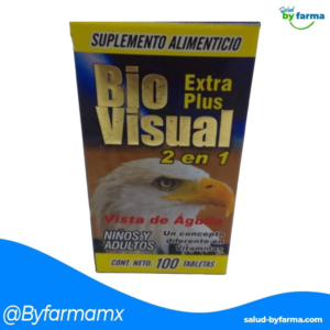 TABLETAS DE BIO VISUAL 2 EN 1 EXTRA PLUS VISTA AGUILA C/100