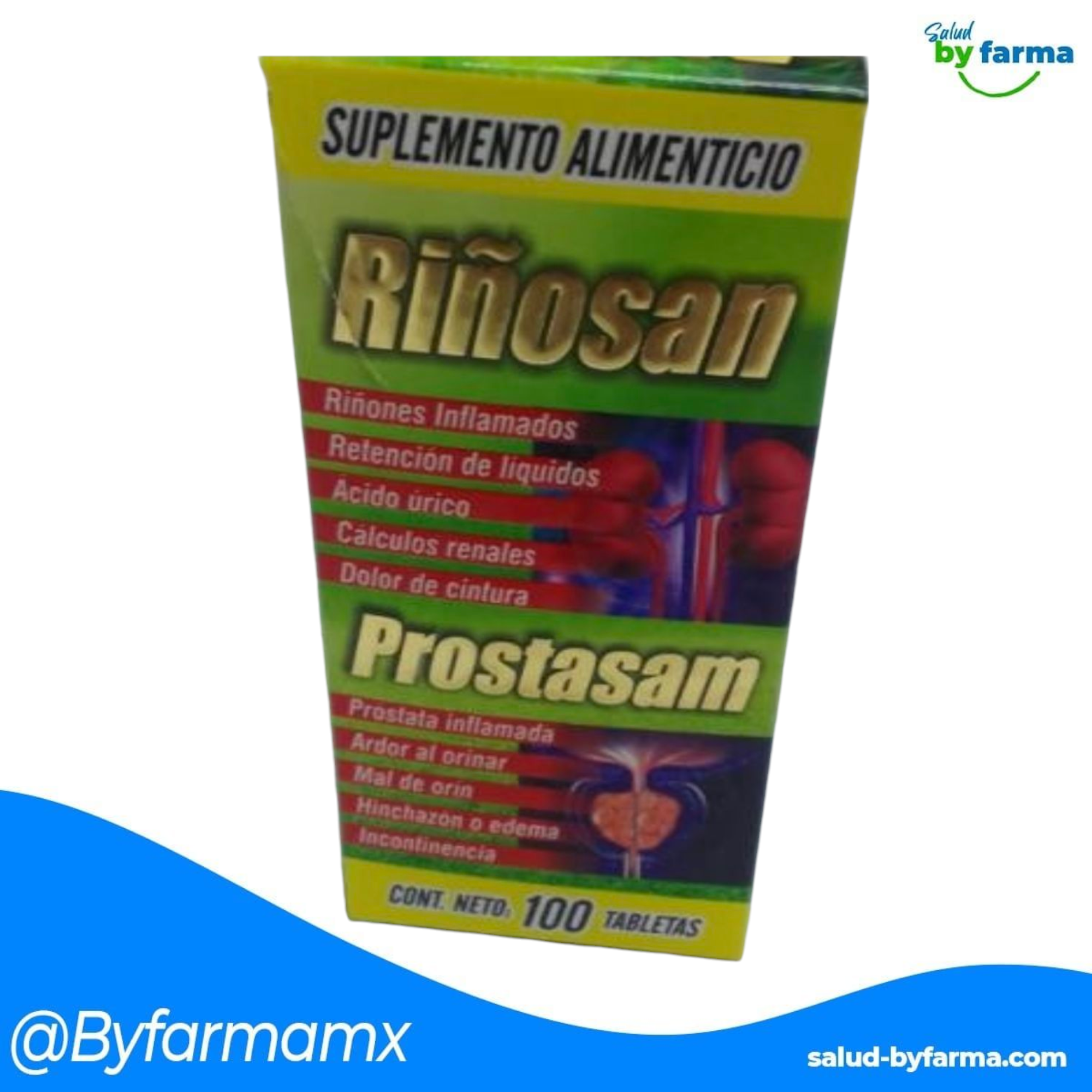 TABLETAS DE RIÑOSAN PROSTASAM C/100