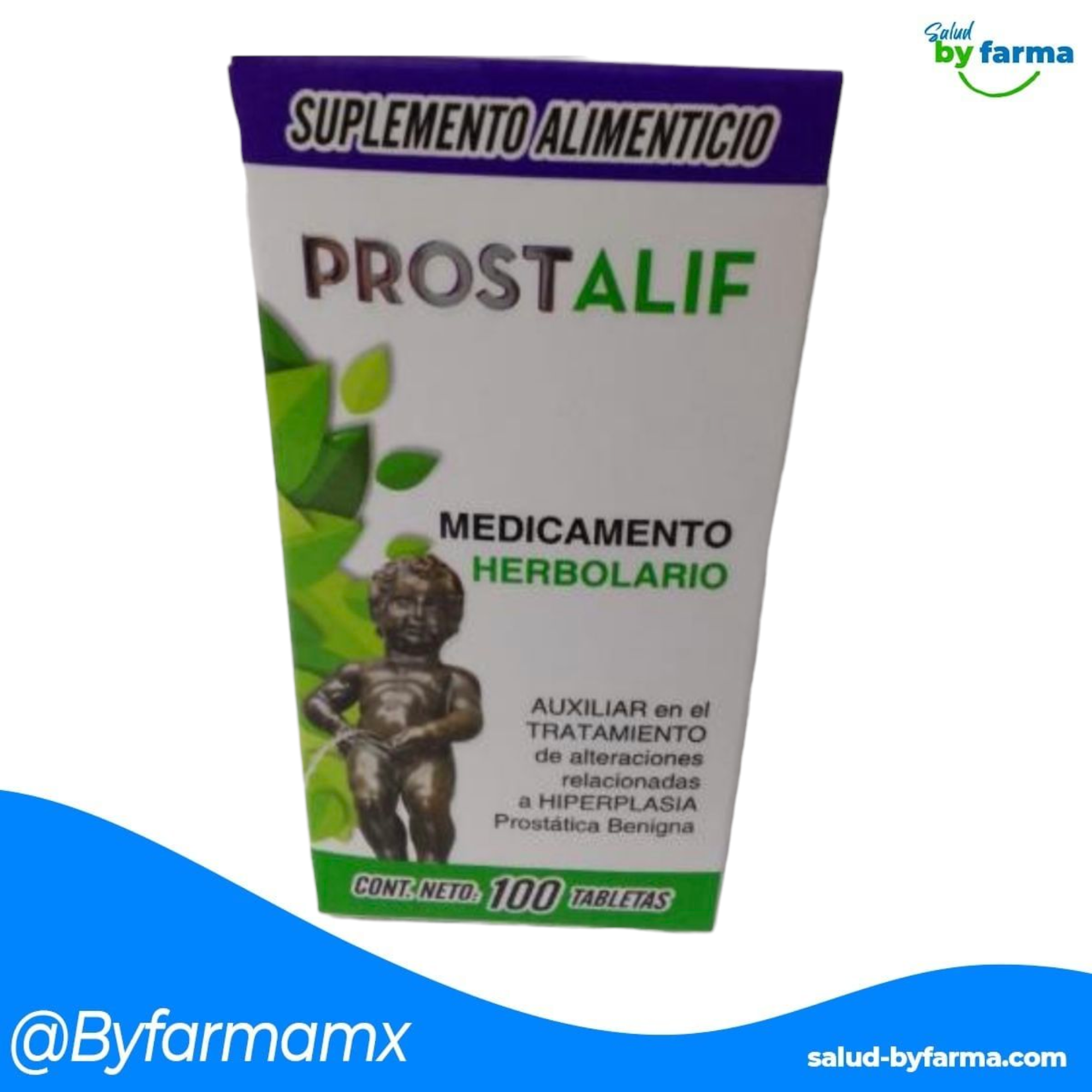 TABLETAS DE PROSTALIF MED HERBOLARIO C/100