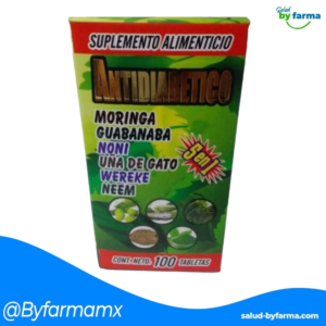 TABLETAS DE ANTIDIABETICO 5 EN 1 C/100