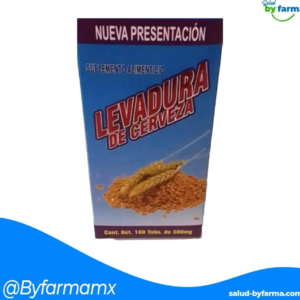 TABLETAS DE LEVADURA DE CERVEZA C/100
