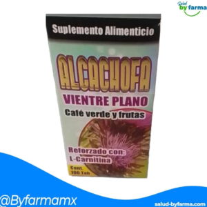 TABLETAS DE ALCACHOFA VIENTRE PLANO REFORZADO C/100