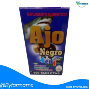 TABLETAS DE AJO NEGRO 4 EN 1 C/100
