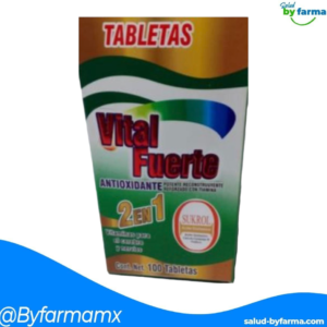 TABLETAS DE VITAL FUERTE 2 EN 1 C/100