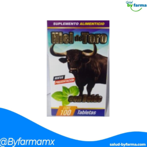 TABLETAS DE HIEL DE TORO C/100